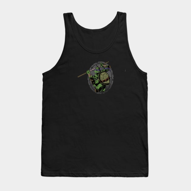 Donnie Attacks - Shell variant Tank Top by PaCArt03